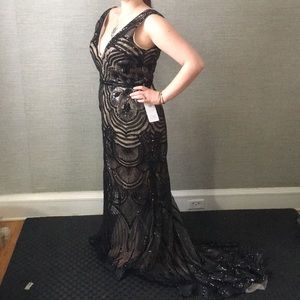 Prom dress size 10/12 tag still attached gatsby